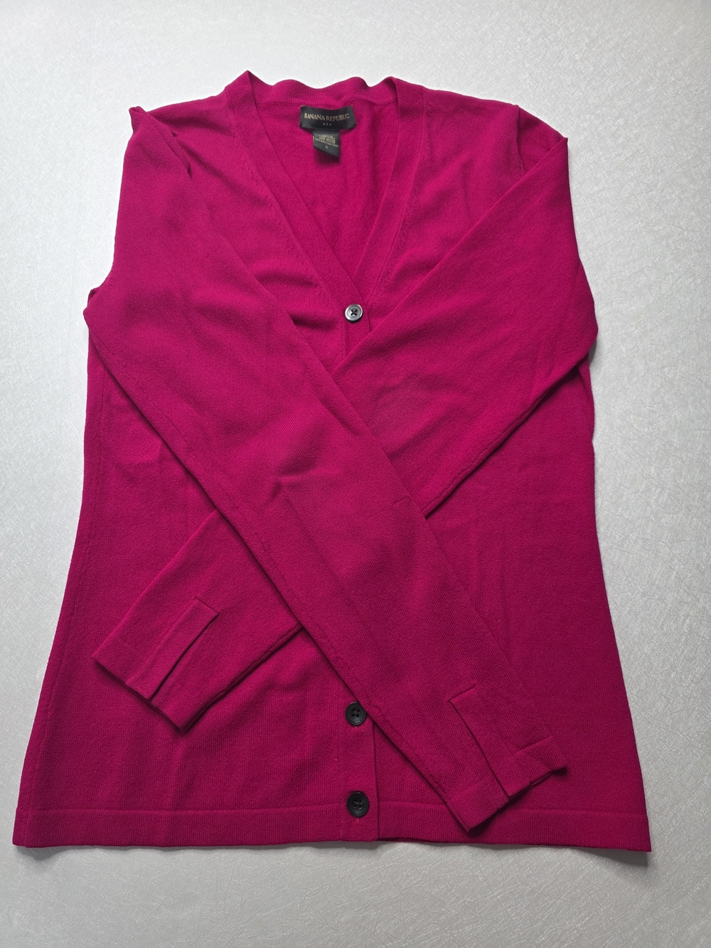 Banana Republic Fuschia Cardigan, size S